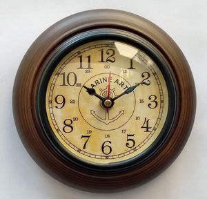Premium Quality <b>Vintage</b> Wood Frame Silent Round <b>Wall</b> <b>Clock</b> Home Decor for Living Room Available in Wholesale Price - Product Image 3