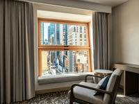 Meubles d'hôtel haut de gamme The Westin Times Square pour projets hôteliers : Lit, Chaise, Table