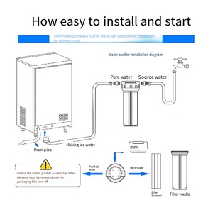 High Capacity Commercial <b>Ice</b> Maker Making <b>Machine</b> Home Business Block <b>Ice</b> <b>Machine</b> Automatic <b>Ice</b> Cube <b>Machine</b> - Product Image 6