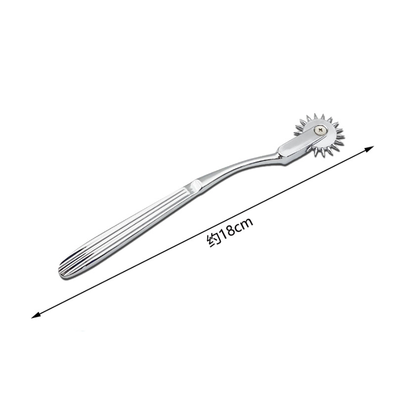 Professional Medical Stainless Steel Percussion Hammer Pinwheel Diagnostic Reflex Hammer