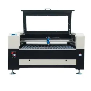 RECI 100W 100W 1310 1390 Máquina de gravura do laser do CO2 do aço carbono e do metaloide do metal misturado com corte do CNC
