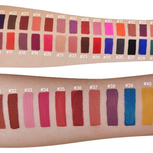 Cosmetici Private Label Della Signora In Oro Rosa Tubo Del Rossetto Tubo di Fare Il Vostro Proprio Opaco Rossetto Liquido - Product Image 3