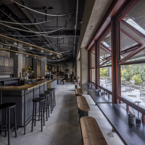 OEM/ODM Urban Boutique Apartment Hotel Furniture Bedroom Sets with <b>White</b> <b>King</b> <b>Size</b> <b>Bed</b> and Night Stand - Product Image 5