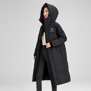Manteau d'hiver matelassé de luxe anti-fuite de duvet personnalisé pour femmes - Product Image 2