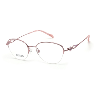 カスタムロゴチタン眼鏡フレーム女性のためのパーソナライズされた寺院 - Product Image 2