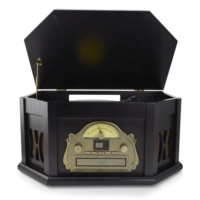 2019 Offre Spéciale Antique Gramophone Vintage Platine tourne-Disque Avec BT, CD, USB, SD, CASSETTE, RADIO