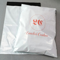 Enveloppes d'expédition en polyéthylène personnalisées en gros, enveloppes blanches pour colis, emballages pour colis, sacs d'expédition pour vêtements
