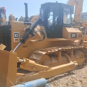 รถดันดินมือสอง Caterpillar รุ่น D7r CAT D6g D7G คุณภาพดี ราคาถูก นำเข้าจากญี่ปุ่น เหมาะสำหรับงานวิศวกรรมเทศบาล มีสินค้าในสต็อก - Product Image 1