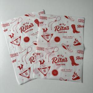 Papiers alimentaires résistants à la graisse, papiers d'emballage résistants à l'huile, papier ciré pour emballer les sandwichs, les hamburgers, les grillades - Product Image 5