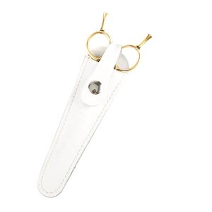 Sac porte-ciseaux de Salon de coiffure, sac d'accessoires pour barbier, étui en cuir de <span class=keywords><strong>vache</strong></span>, ciseaux, support pour Salon de coiffure, 12 pièces - Product Image 6