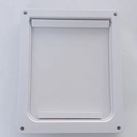 Cage pour animaux de compagnie carrée classique écologique automatique avec entrée/sortie, pour grands chiens et chats, clôture en plastique souple, fermeture à bouton solide, pour salon