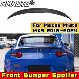 สปอยเลอร์หลังรถยนต์ ปีกสปอยเลอร์ท้ายรถยนต์ ชุดแต่งสำหรับ Mazda Miata MX5 2016-2024 สปอยเลอร์ท้ายรถยนต์ อุปกรณ์ตกแต่งรถยนต์ - Product Image 4