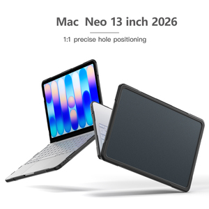 Funda de PC y TPU, Borde Suave de TPU en Todas las Esquinas, Resistente a Arañazos, Carcasa Rígida a Prueba de Golpes <span class=keywords><strong>para</strong></span> <span class=keywords><strong>MacBook</strong></span> Neo A3404 de 13 Pulgadas - Product Image 4