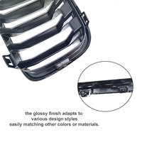 X2 F39 calandre noire brillante pare-chocs avant calandre à lamelle unique pour BMW X2 F39 Grill 2019