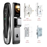 Cerradura Inteligente Todo en Uno Aurelysse, Cerradura Inteligente de Grado Profesional con Reconocimiento Facial 3D y Intercomunicador Activo para Puerta de Casa