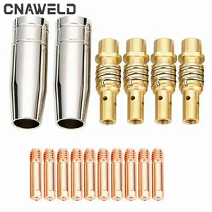 15AK Mig Welding Torch Nozzle 145.0075 Welding Spare Parts gas Nozzle 145.0075 gas welding torch nozzle conical dia 25/dia 20x79