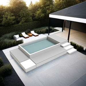 Le prix dépend des caractéristiques de la piscine en fibre de verre et des options de spa - Product Image 4