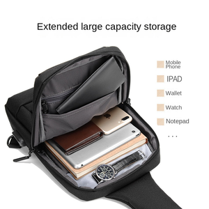 Atacado Homens Novos Grande Capacidade Casual Impermeável Único Ombro Crossbody <span class=keywords><strong>Bag</strong></span> - Product Image 2