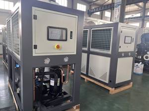 เครื่องทำความเย็นแบบระบายความร้อนด้วยอากาศ 3HP-8HP 5RT 10KW-15KW 60000BTU สำหรับระบบทำความเย็นเครื่องฉีดพลาสติก เครื่องอัดรีด และเครื่องเป่าลม - Product Image 2