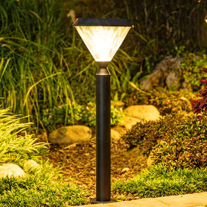 Lámpara Solar LED para Jardín 2024, Resistente al Agua IP55, Decoración de Jardín de Aluminio para Exteriores, Patio de Villa Privada, Comunidad - Product Image 5