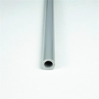 Barre en plastique profilée en pvc tuyau en pvc 4mm tube de fil électrique construction de tuyau en PVC dur tuyau circulaire sac poignée tube tube mât de drapeau