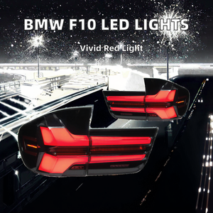 AOKEDING OE TBZ005 para F10, Luz Trasera LED para Auto 2010-2016 M5 520i/525i/530i/528i, Luz de Freno Trasera DRL, Lente Roja, Nuevo, Automotriz - Product Image 2