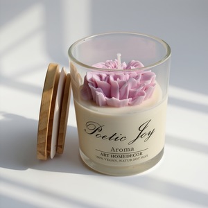 Velas Aromáticas de Cera de Soja en Forma de Rosa - Venta al por Mayor, Sin Humo, Ecológicas, Hechas a Mano, Aromaterapia para San Valentín, Acción de Gracias, Navidad - Product Image 5