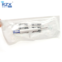 Etiqueta de Vidrio Mini RFID de 134.2KHz, Microchip EM4305 para Animales, Etiqueta de Bioglass de 2.12x12mm para Peces, Perros y Conejos
