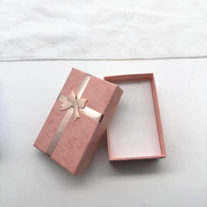 Colorful Paper Pendant Jewelry Package <b>Box</b> Silk Ribbon Ring Earring Necklace Jewelry Organizer Holder <b>Box</b> 5*8cm - Product Image 3