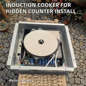 Placa de Inducción <span class=keywords><strong>Integrada</strong></span> de un Solo Quemador Empotrada para Encimeras de Cocina Personalizadas - Product Image 3