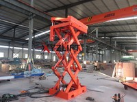 XYZLIFT personnalisé grande capacité de charge en acier inoxydable fixe stationnaire élévateur à ciseaux hydraulique électrique maison voiture palan de stationnement