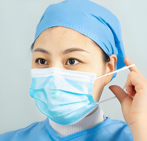 पूर्ण स्वचालित हाई-स्पीड फेस मास्क बनाने की मशीन, सर्जिकल मास्क उत्पादन लाइन प्रमाणित <span class=keywords><strong>3</strong></span>-परत सुरक्षा - Product Image 4