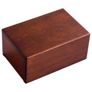 กล่องไม้ใส่ศพสำหรับสุนัขและสัตว์เลี้ยงทำจากไม้โกงพร้อมกล่องใส่โกศ - Product Image 1