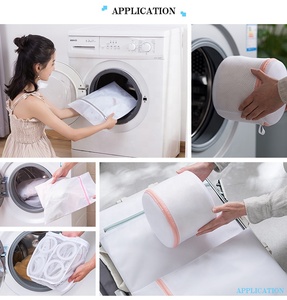 Sacchetti per biancheria in rete con cerniera Premium, custodia da viaggio per organizzare la borsa, sacchetti per lavare gli indumenti per biancheria, camicetta, reggiseno - Product Image 2