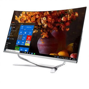PC <span class=keywords><strong>Gamer</strong></span> 27 pouces avec processeur Core I7 7700, écran incurvé monobloc, 32 Go de RAM, 1 To de SSD, ordinateur tout-en-un OEM, PC de jeu - Product Image 4