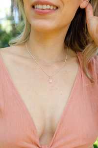 Pendentif en pierre de cristal à double terminaison en argent sterling 925, collier personnalisé pour femmes - Product Image 5