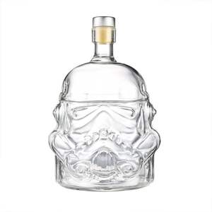 Stz — bouteille en <span class=keywords><strong>verre</strong></span> avec bouchon en liège, accessoire OEM, 500/700ml, pour les étoiles de guerre, Marvel Stormtrooper - Product Image 5