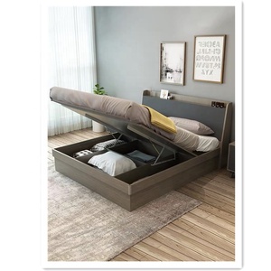 Ensembles de meubles de maison usine moderne Table de chevet Table penderie <span class=keywords><strong>porte</strong></span> Hôtel Queen King Size Canapés-lits - Product Image 6