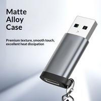 Adaptateur USB Type-C Mâle-Femelle pour Téléphones Android, Charge Sans Fil, Convertisseur de Port de Charge Rapide PD, Modèle BF-C101-02, Matériau