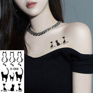 Tatuaje Temporal Personalizado con Texto Sexy para <span class=keywords><strong>Brazo</strong></span> y Mano, Diseño Pequeño, Impermeable, Tinta Segura Impresa <span class=keywords><strong>en</strong></span> Papel - Product Image 3