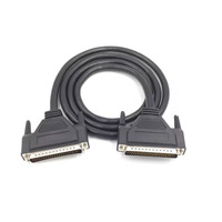 Câble de données mâle femelle isolé DB62P SCSI 3 rangées HDB 62 broches conducteur en cuivre plat HDDB50P fils et assemblages