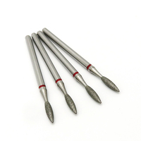 Kit de mèches pour ongles, Mini brosse, diamant russe, fraise, ensemble de mèches pour perceuse à ongles