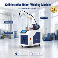 Robot de Soldadura Colaborativo Industrial de 6 Ejes H6, Carga Útil de 10 kg, Robot de Recogida y Colocación, Estación de Soldadura Inteligente Mig 350A 500A