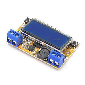 DC-DC <b>Converter</b> Adjustable <b>Voltage</b> 3A LCD Display Dual <b>Voltage</b> Current Monitor Off Board Electronics Projects - Product Image 2