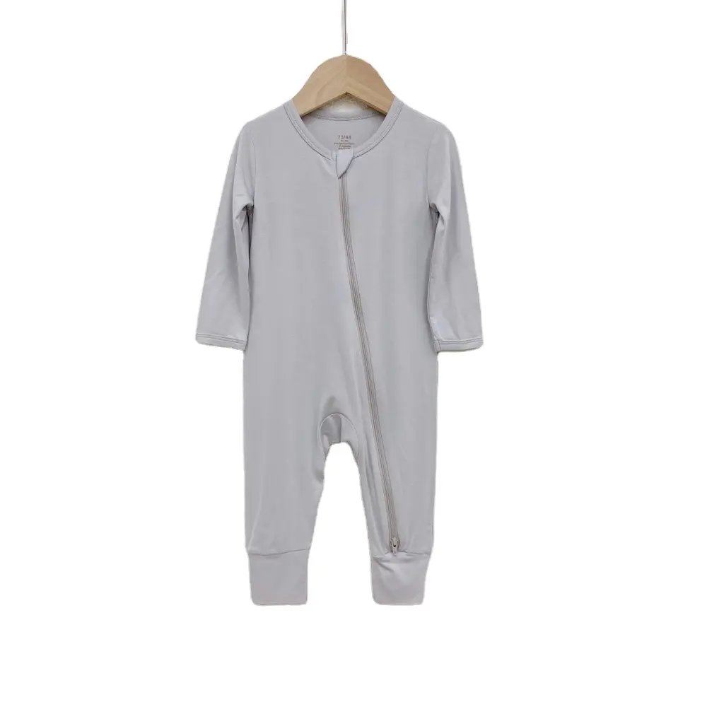 Neugeborene Stram pler Stram pler Pyjamas für Jungen Jungen Mädchen Viskose Bambus Kleidung Baby Stram pler