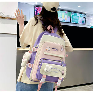 Vente en gros à bas prix, sacs à dos scolaires de haute qualité pour adolescentes, ensemble de cinq sacs pour étudiantes - Product Image 2