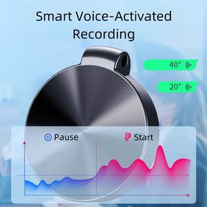 Hot Selling High Definition Noise Reduction Recorder One Click Recording Meeting Class Student Portable Voice Control Recorder - Product Image 5