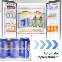 Système de poussoir pour étagère à boissons coulissante de magasin personnalisable, système de gestion intelligente des sodas, système d'affichage, organisateur de boissons pour réfrigérateur