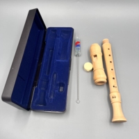 Teaching Recommendation soprano Eight Hole Three-stage Wood Recorder German / British Musical Instrument for All People