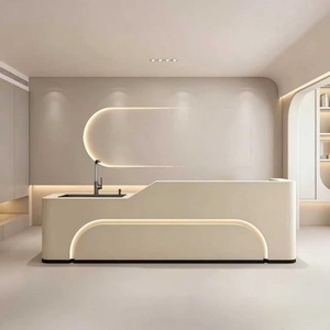 Office Water B Bar Integrated Cabinet Company Coffee Shop with Single Slot Tea Room Operating Desk Fruit Shop Cashier - Product Image 3